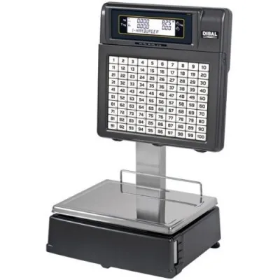 Ваги з друком етикетки Dibal M-525 SS-1 Disp. Alpha