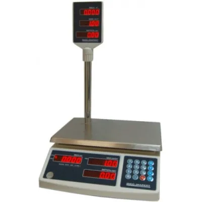 Ваги торговельні ІКС-Маркет ICS-NT зі стійкою